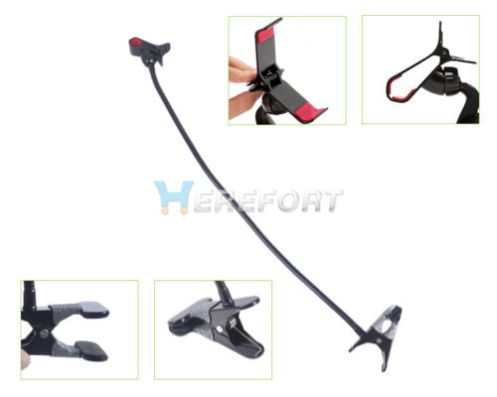"Flexible Long Arms Mobile Phone Holder Desktop bed mobile for Galax S4 Iphone"